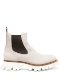 Santoni chunky suede Chelsea boots - Neutrals