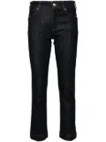 Sportmax Record low-rise cropped jeans - Blue