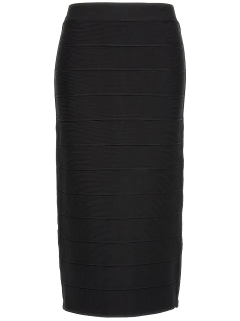 Hervé Léger falda midi Icon Bandage