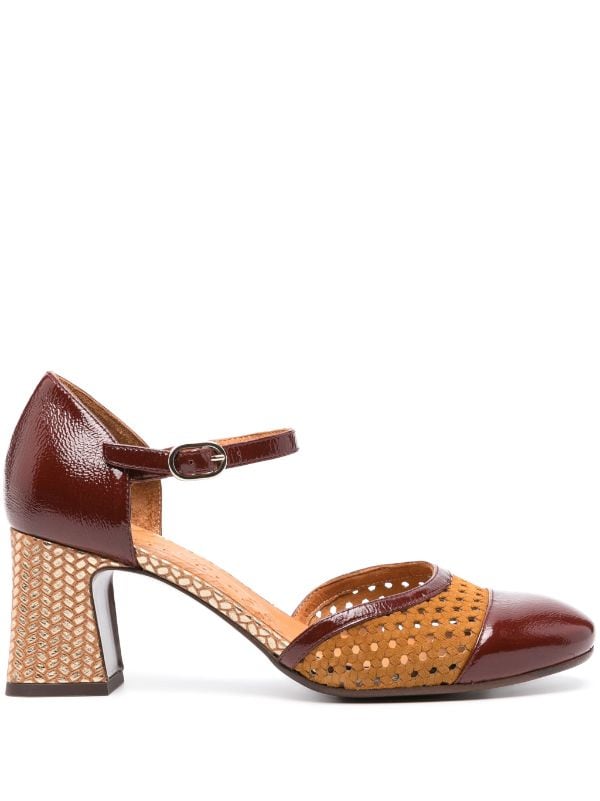 Chie Mihara Fiza 70mm Leather Pumps Farfetch