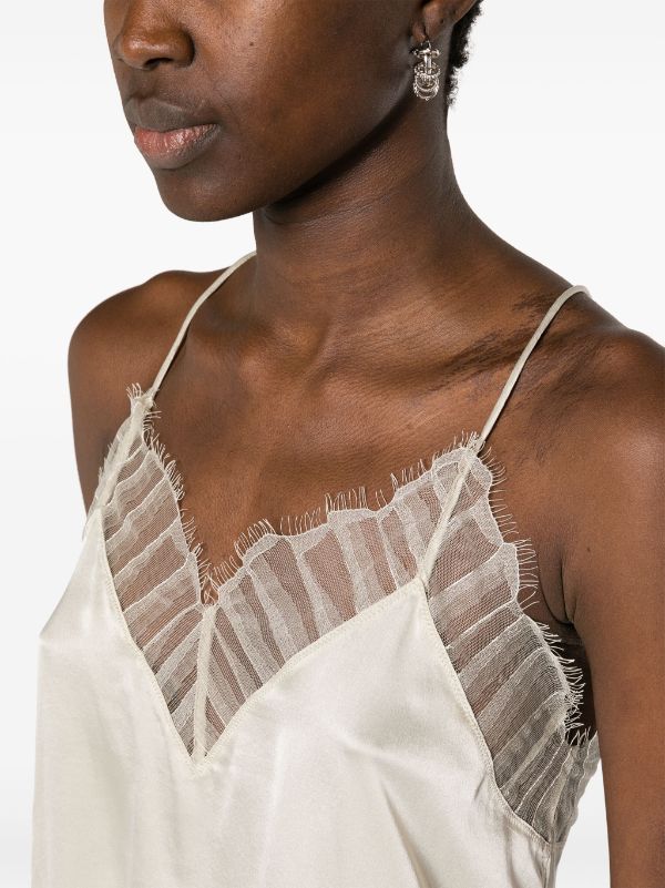 IRO Berwyn Silk Camisole Top - Farfetch