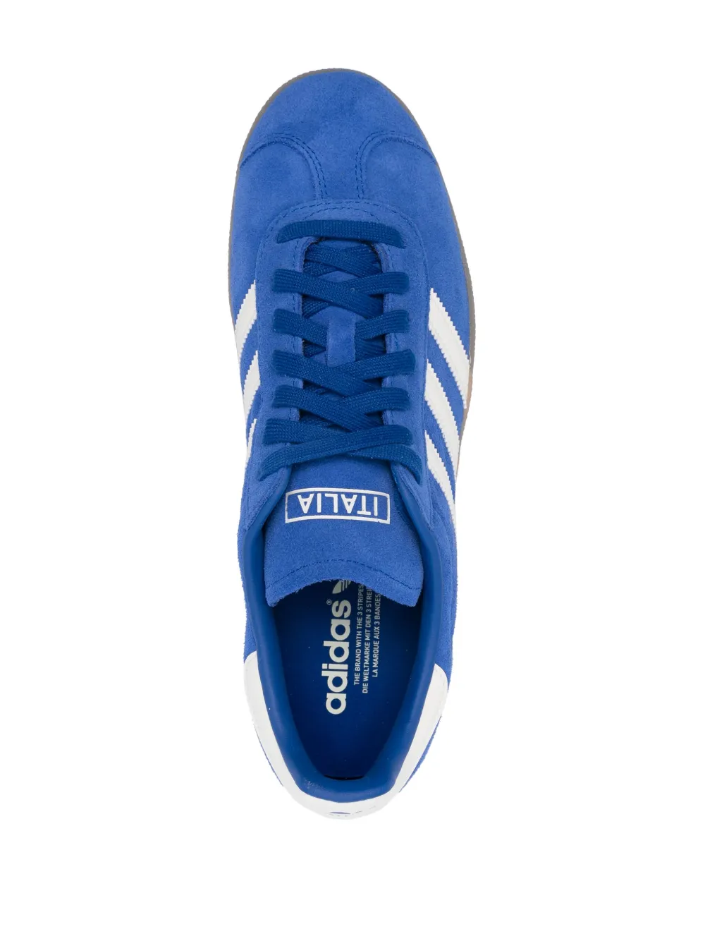 Shop Adidas Originals Gazelle Suede Sneakers In Blue