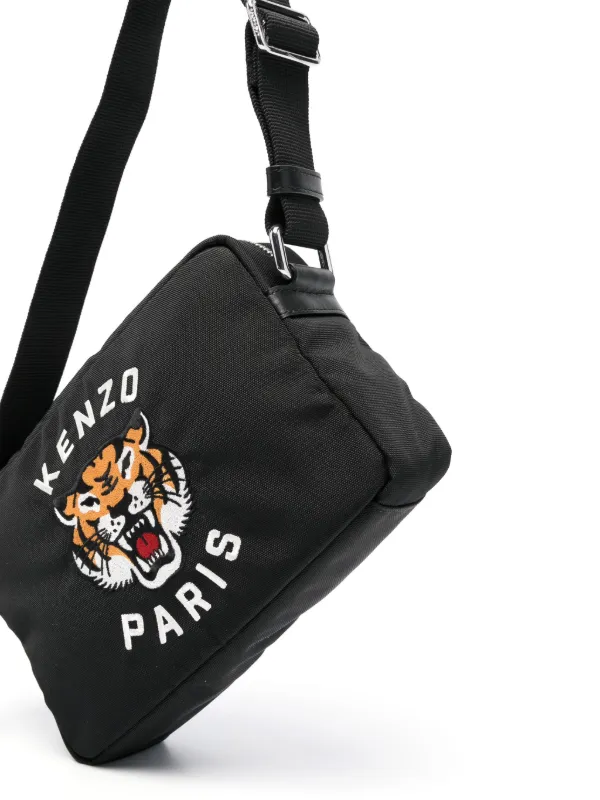 Kenzo Tiger-Head-motif Shoulder Bag - Farfetch