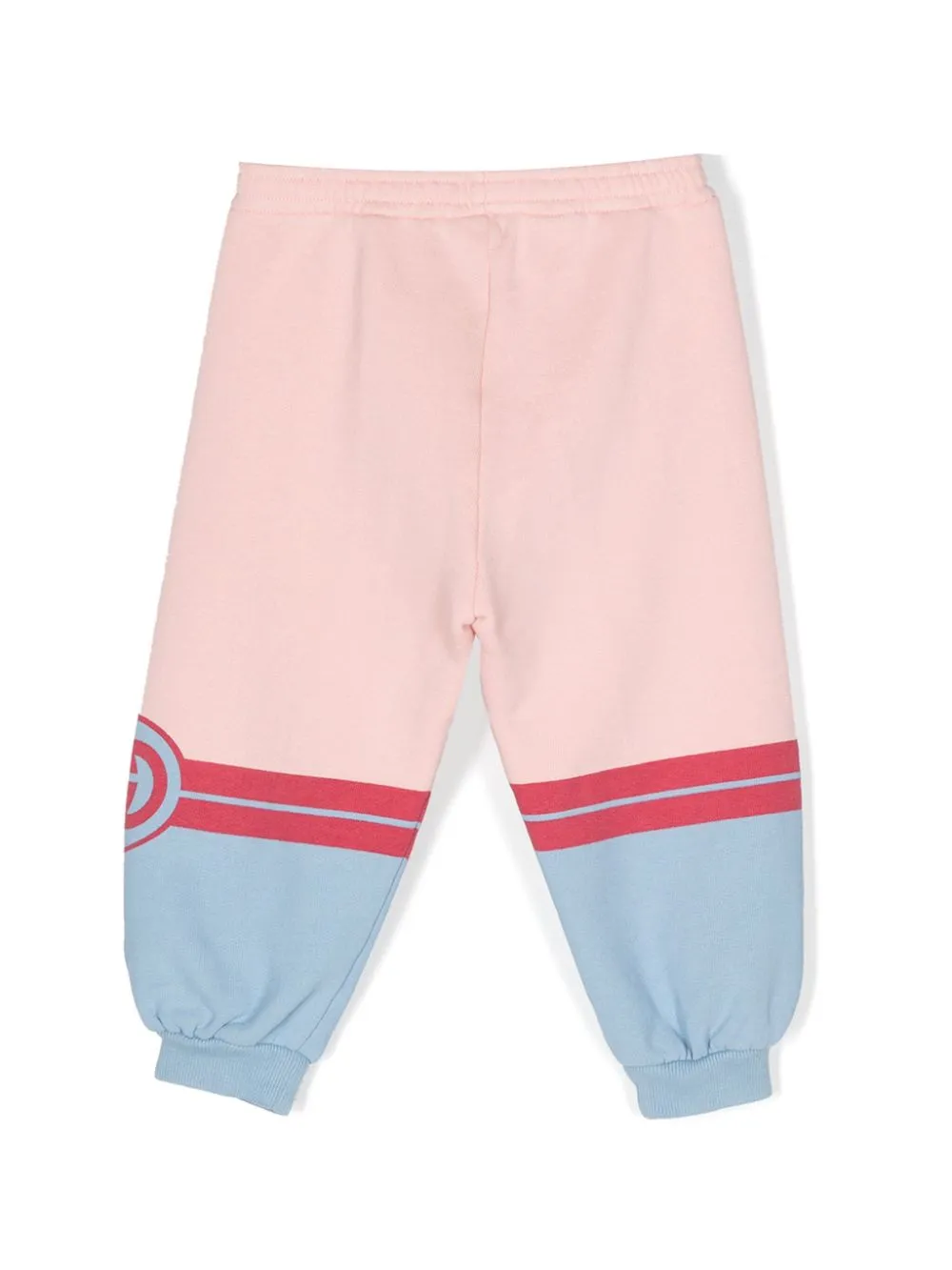 Gucci Kids Interlocking G cotton track pants | Tracksuit Bottoms | Image 2