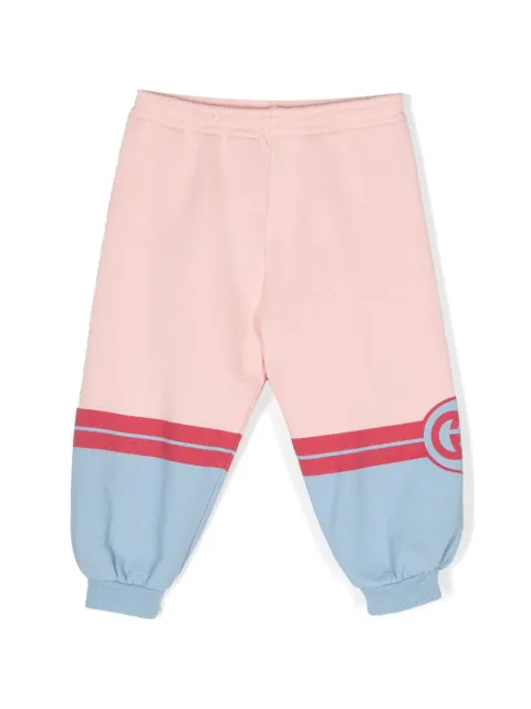 Gucci Kids Calça esportiva com interlocking G