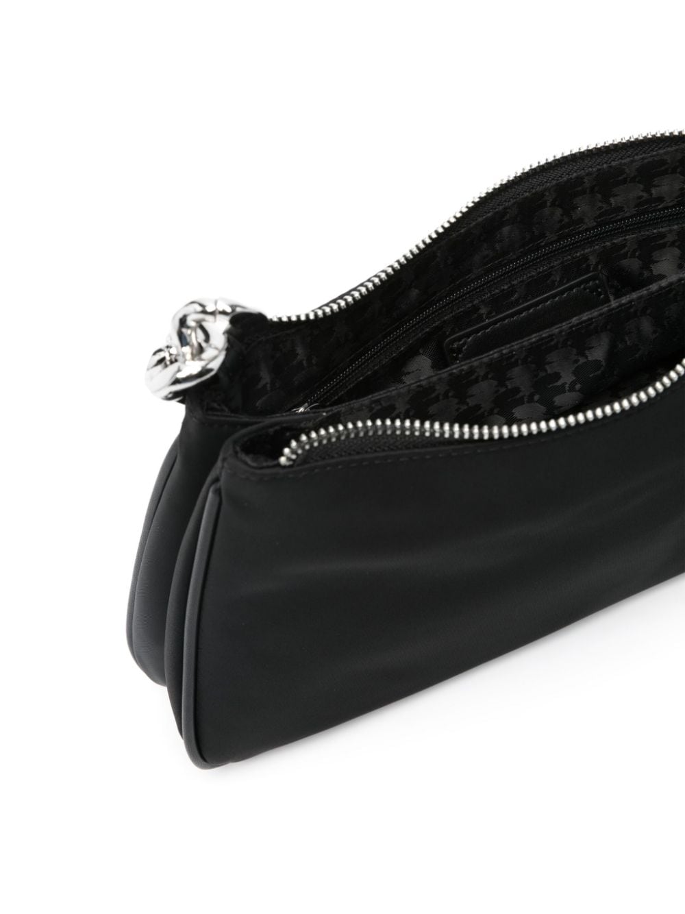 Shop Karl Lagerfeld K/ikonik 2.0 Shoulder Bag In Black