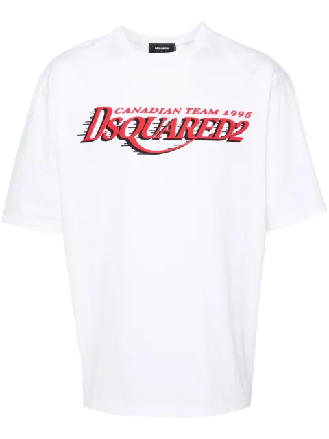 DSQUARED2 logo-print cotton T-shirt