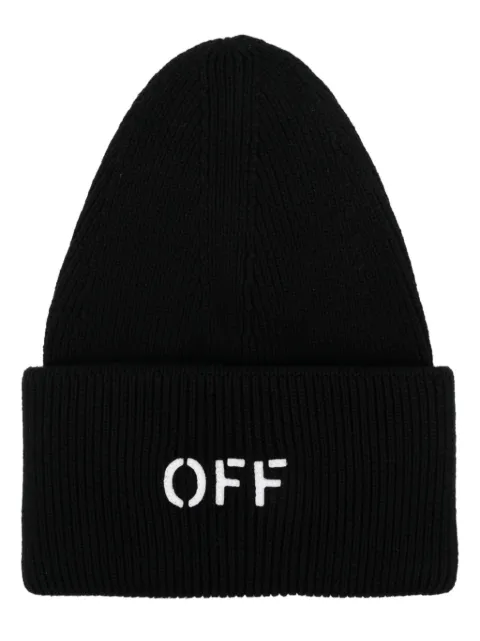 Off-White gorro con logo bordado