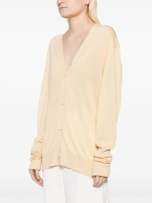 Fabiana Filippi ロングスリーブ カーディガン | イエロー | FARFETCH JP