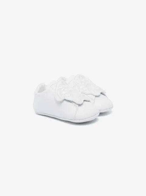 Versace Kids La Medusa slip-on sneakers