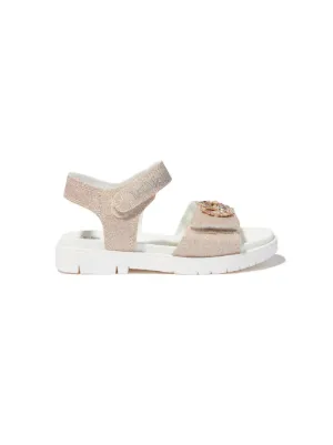 Lelli Kelly charm embellished Glitter Sandals Farfetch