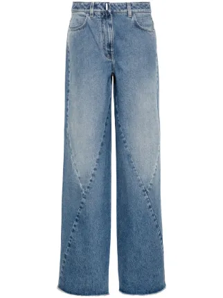 GIVENCHY(ジバンシィ) ミッドライズ ワイドジーンズワイドデニム