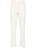 Valentino Garavani logo-lettering trousers - Neutrals