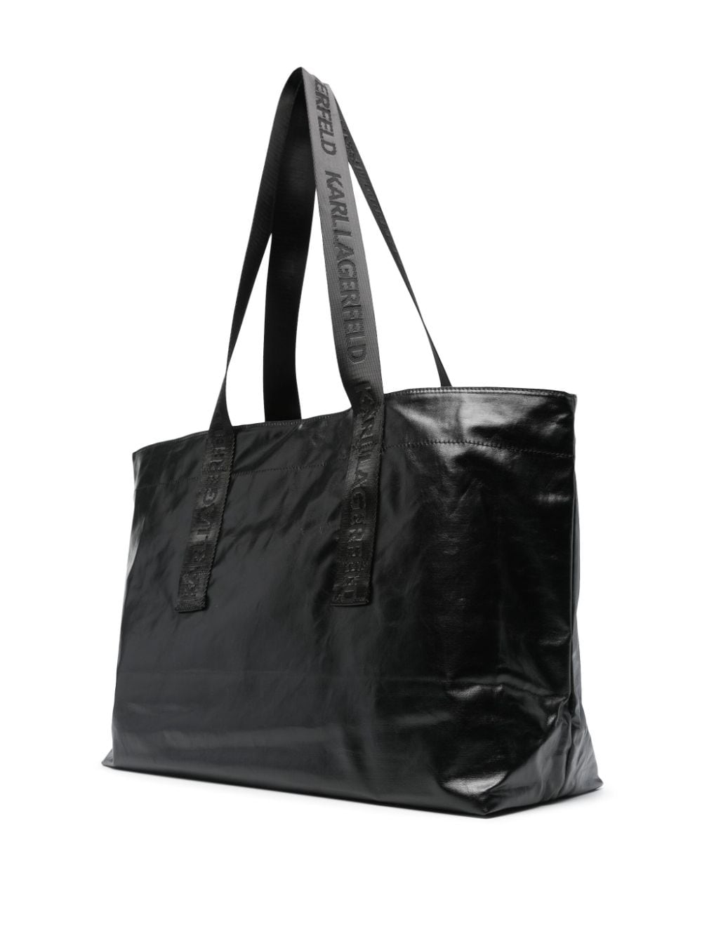Shop Karl Lagerfeld K/essential Tote Bag In Black