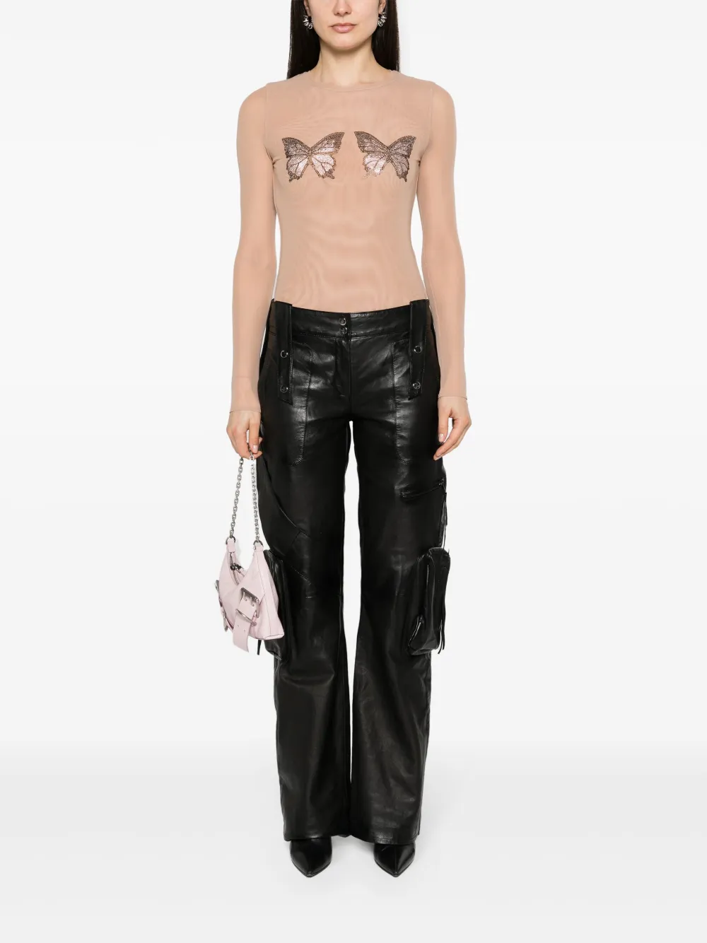 Blumarine Cargo broek - Zwart