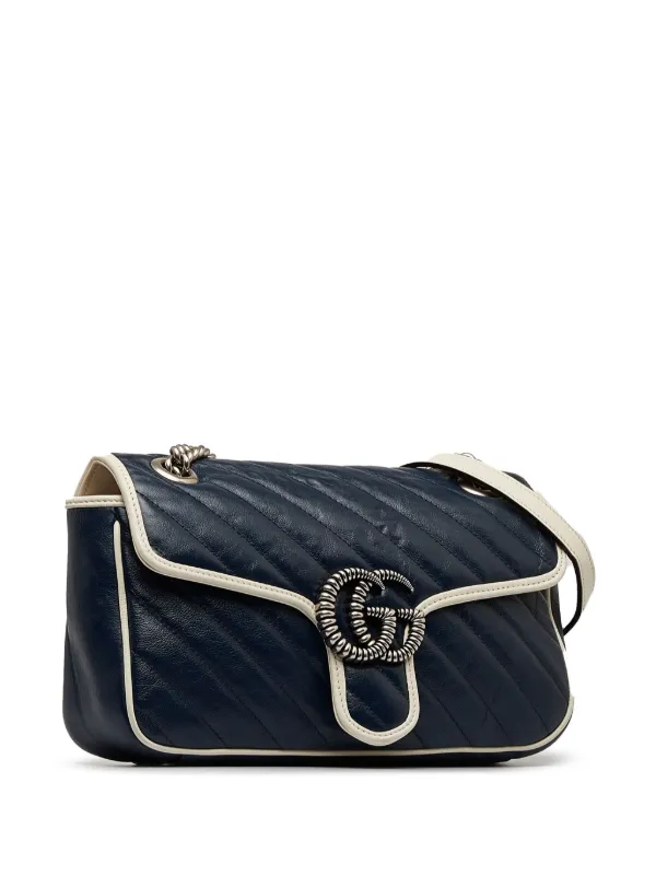 Gucci Pre Owned 2000 2015 Small GG Marmont Crossbody Bag Farfetch