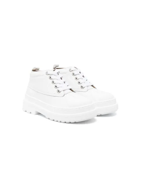 JACQUEMUS L'ENFANT lace-up leather sneakers