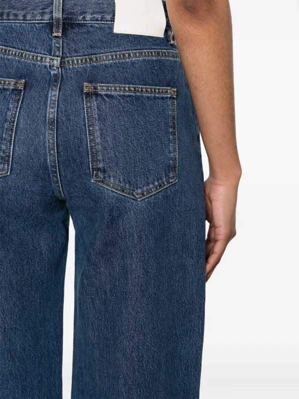 LouLou De Saison Samur low-rise loose-fit Jeans | Blue