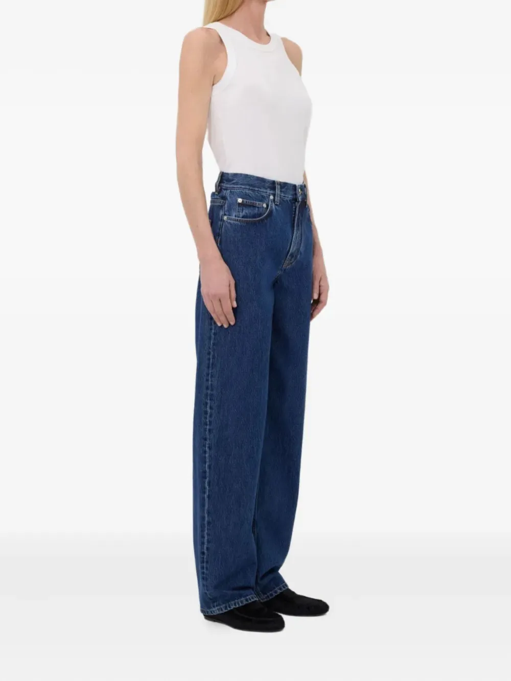  Loulou De Saison Vaqueros Holgados Samur - Azul 