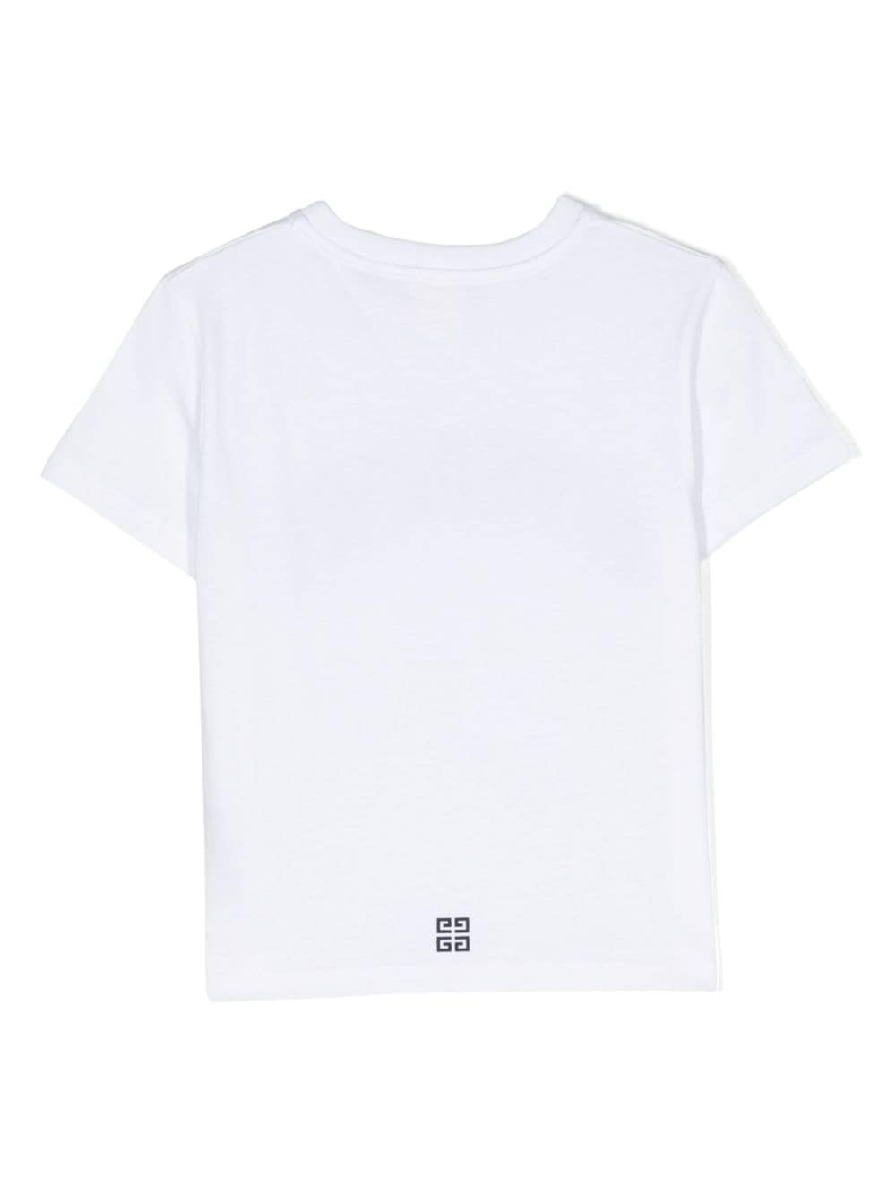 Givenchy Kids T-shirt met logoprint - Wit