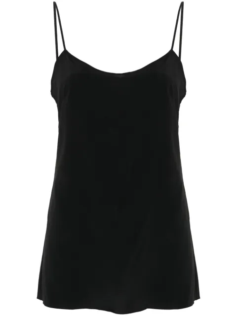 Alberta Ferretti round-neck slip top