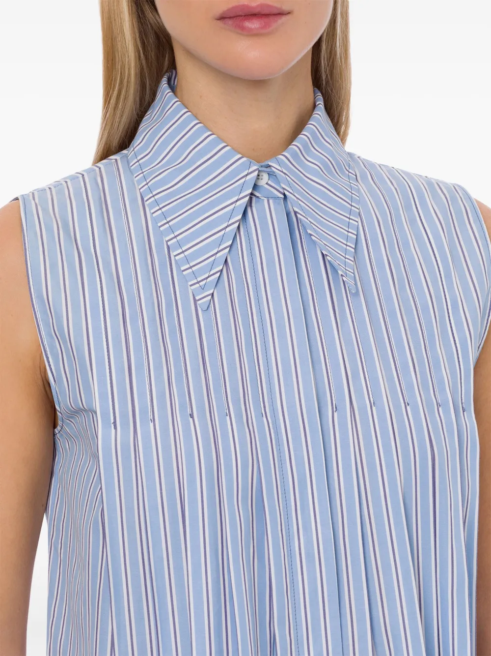 Alberta Ferretti Cropped top Blauw