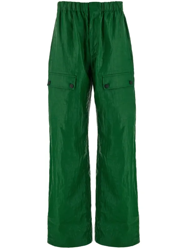 【送料&関税込】Ferragamo Cargo Pants Ferragamo Canvas Cargo Pants | Green | FARFETCH JO