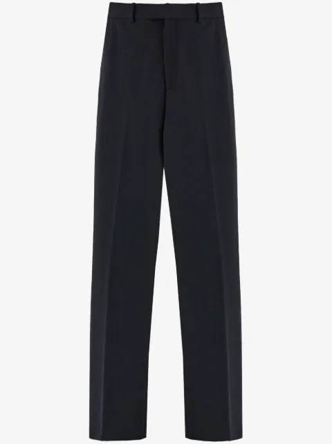 Ferragamo straight-leg cotton trousers