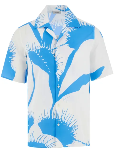 Ferragamo Venus-print cotton shirt