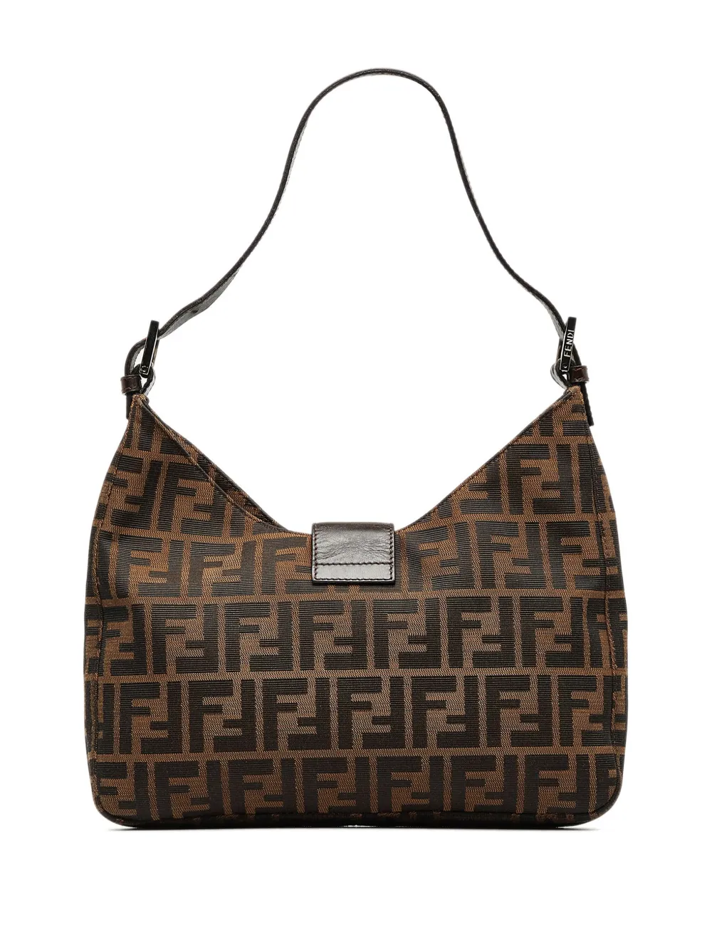 Fendi Pre-Owned 2000-2010 Zucchino schoudertas - Bruin