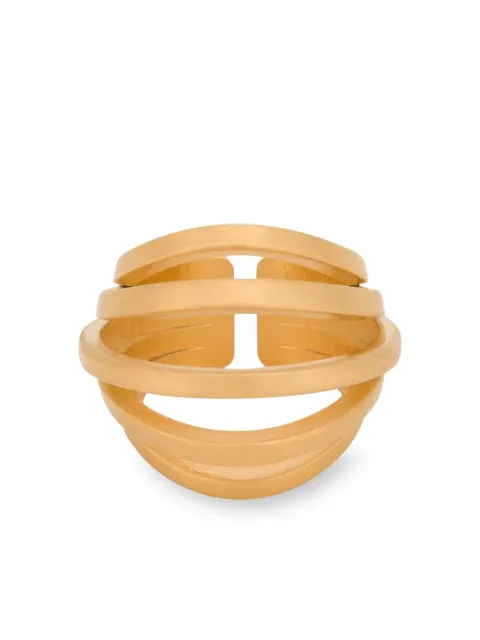 Alberta Ferretti cut-out open-band ring