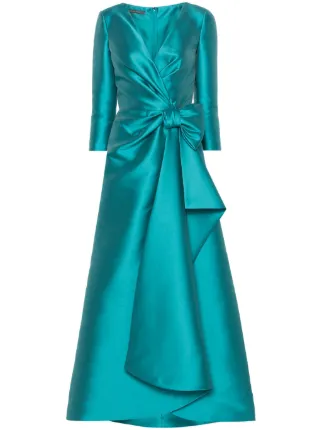 Alberta Ferretti リボンディテール マキシドレス - Farfetch