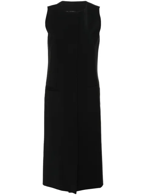 Alberta Ferretti cut-out long gilet