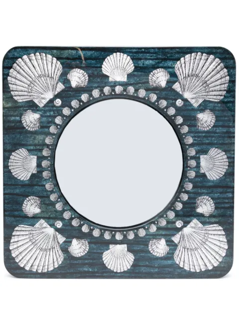 Fornasetti armazón de espejo convexo