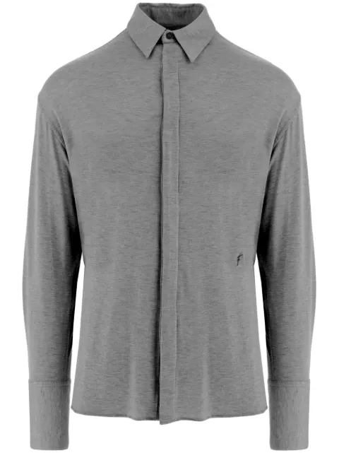 Ferragamo jersey long-sleeve shirt