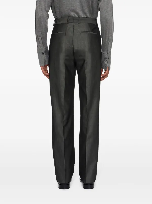 【送料&関税込】Ferragamo Frayed Cotton Trousers Cotton canvas trouser - Men | Ferragamo