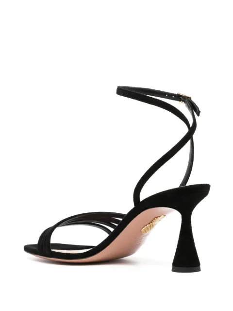 Aquazzura Latour 75mm suede sandals LTRMIDS0SUE00A - 2