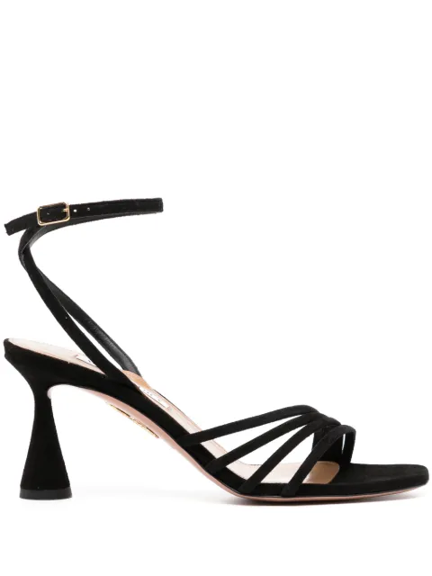 Aquazzura Latour 75mm suede sandals LTRMIDS0SUE00A - 0
