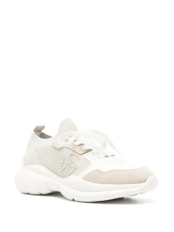 STUART WEITZMAN ロゴパッチメッシュトレーナースニーカー SW Leather Mesh Trainer | Stuart Weitzman