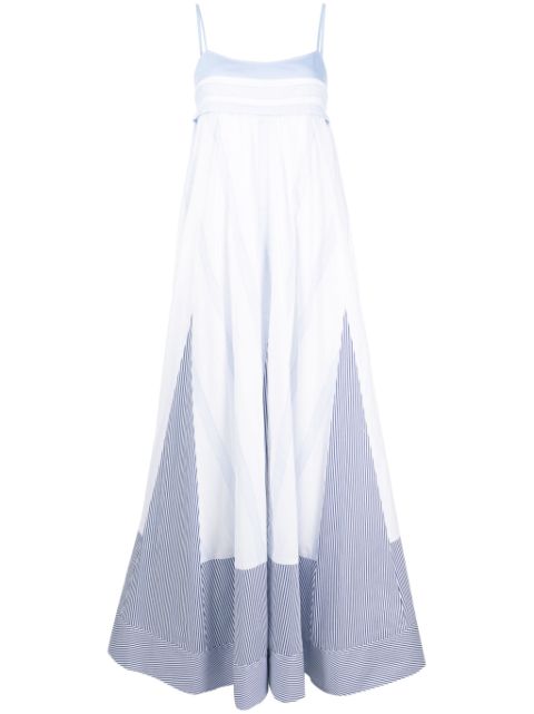 Simkhai Dixie mutli-stripe maxi dress