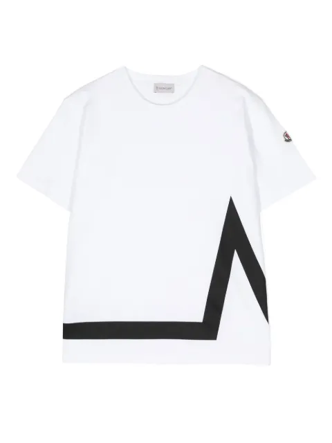 Moncler Enfant logo-print cotton T-shirt