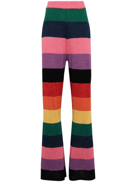 Olivia Rubin Ali stripe-pattern trousers 