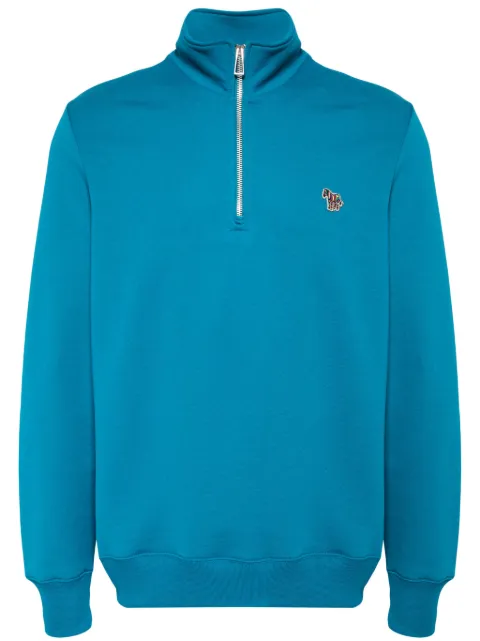 PS Paul Smith zebra logo-appliqué sweatshirt