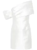 Solace London Edda off-shoulder minidress - White