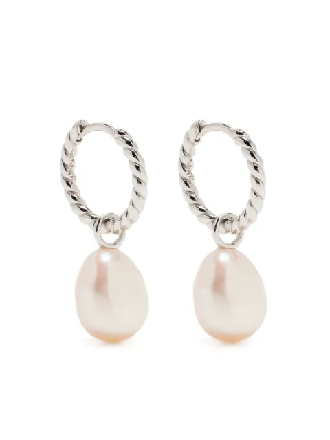 Missoma arracadas con perla