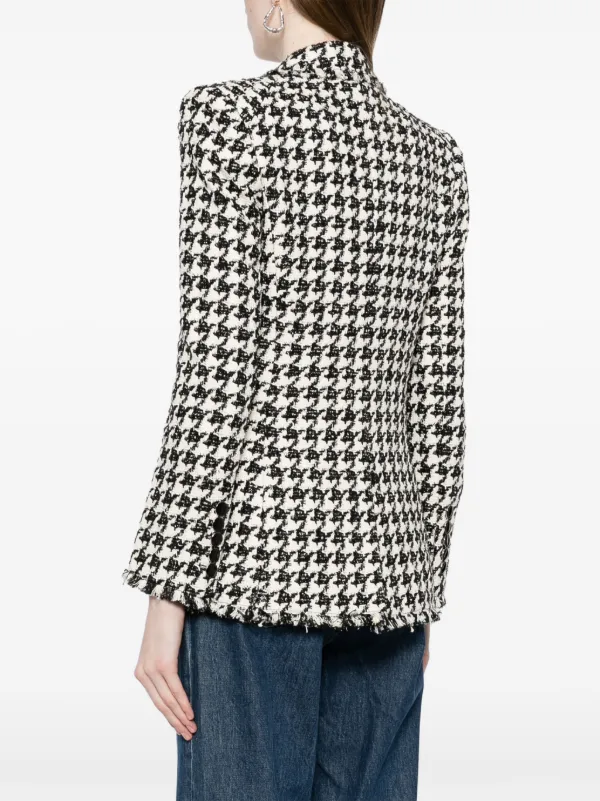 Veronica beard 2024 houndstooth blazer