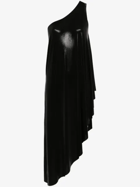 Norma Kamali one-shoulder asymmetric tunic