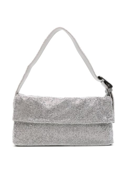 Shop Benedetta Bruzziches Vitty rhinestoned shoulder bag Women Now and See What All the Buzz Is About