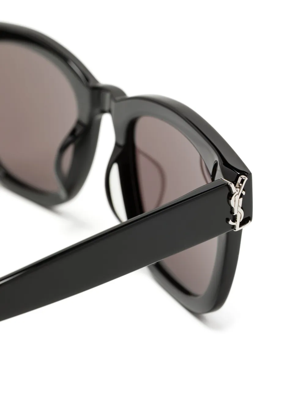 Gucci Eyewear Zonnebril met vierkant montuur Zwart