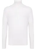 John Smedley roll-neck wool jumper - White